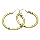 14kt Gold Large Hoop Earrings