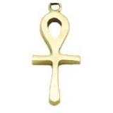 14kt Gold Egyptian Cross Ankh Pendant