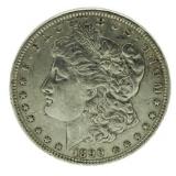 1890 AU Morgan Silver Dollar