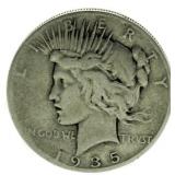 1935-S Peace Silver Dollar *Better Date