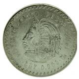 1948 Mexico Chief 5 Silver Pesos *Key