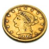 1902 Liberty $2.50 Gold Piece