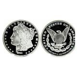 Morgan Dollar One Oz. Pure Silver Coin