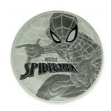 2017 Marvel Spider-Man 1 Ounce Pure Silver Coin