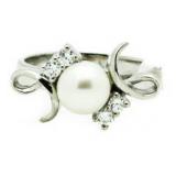 $360 Designer 7-7.75 mm Pearl Designer Ring