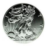 2017 American Silver Eagle Dollar *BU+