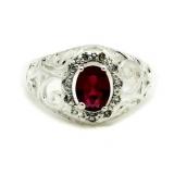 Gorgeous 1.10 ct Ruby Designer Ring