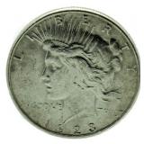 1923-S Peace Silver Dollar