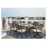 Ashley p456 Patio Table & 4 Chairs