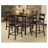 Standard Counter Height Table & 4 Stools