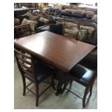 Whalen Counter Height Table & 4 Bar Stools