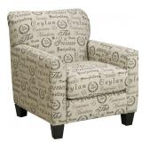 Ashley 166 Script Accent Chair