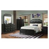 Elements MY800 King 5 pc Storage Bedroom Suite