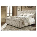 Ashley b643 Queen Size Designer Sleigh Bed