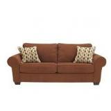 Ashley 65901 Harvest Orange Designer Sofa