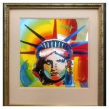 "Liberty" Giclee by Peter Max