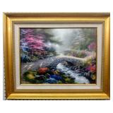 Bridge of Hope & Faith Giclee by Thomas Kinkade