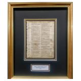 Original 1619 King James Bible Leaf