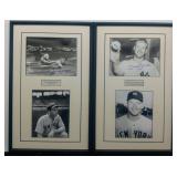 Set of 2 Mickey Mantle & Joe Dimaggio Prints