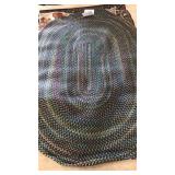 Colonial Mills 5 x 7 oval braided rug