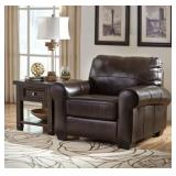 Ashley 980 LEATHER Club Chair