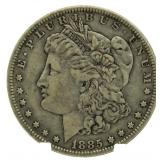 1885-P Morgan Silver Dollar