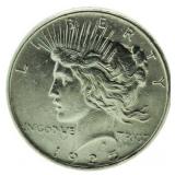 1925 Peace Silver Dollar