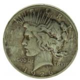 1926 Peace Silver Dollar