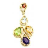 Pear Cut 2.00 ct Gemstone Pendant