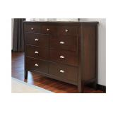 Ashley B598-31 Merlot Large Modern Dresser