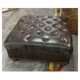 Ashley Large Button Tufted Ottoman -As-Is