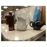 Wine Jug, Pitcher and Tea Pot