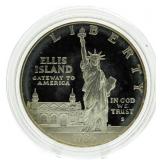 1986 US MInt Ellis Island Silver Commem. Dollar