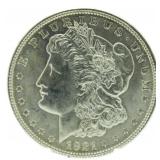 1921 BU Morgan Silver Dollar