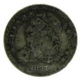 1837 Capped Bust Silver Dime