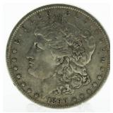 1890-P Morgan Silver Dollar