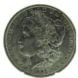 1889 AU Morgan Silver Dollar