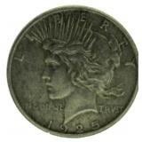 1925 Peace Silver Dollar