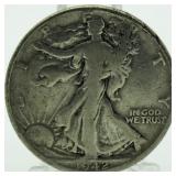 1942 Walking Liberty Silver Half Dollar