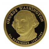 2007-S PR70 George Washington Presidential Dollar