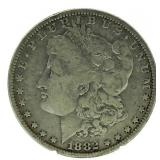 1882-P Morgan Silver Dollar