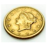 1851 Type 1 Liberty $1 Gold Piece