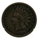 1860 Indian Head Copper Nickel Cent *Nice