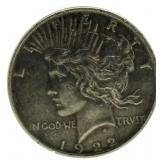 1922 Peace Silver Dollar