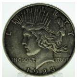 1923 Peace Silver Dollar