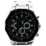 Curren Black Chronometer Leisure Watch