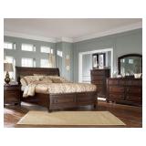 Ashley Porter King 5 pc Sleigh Bedroom Suite