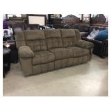 Ashley Cloth Double Reclining Sofa