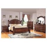 Isabella 5 pc King Poster Bedroom Suite