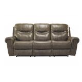 Ashley U74303 LEATHER Reclining Sofa & Love Seat